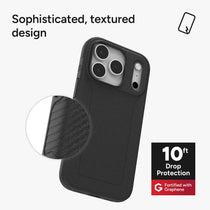 ZAGG Luxe Snap Deksel – Sort – iPhone 17 Pro
