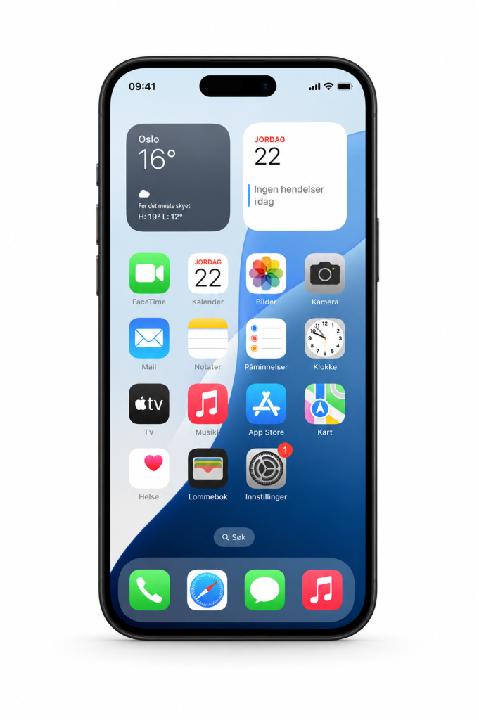 iPhone 15 128GB – Grade C – 90% batterihelse